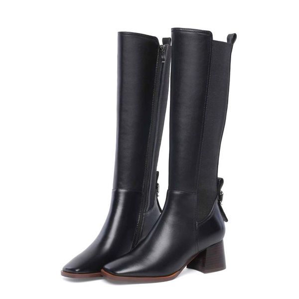 boots yd-ever genuine leather chic european designer buckle fasteners square toe high heels keep warm lace up knee-high l9f5-a, Black
boots yd-ever genuine leather chic european designer buckle fasteners square toe high heels keep warm lace up knee-high l9f5-a, Black