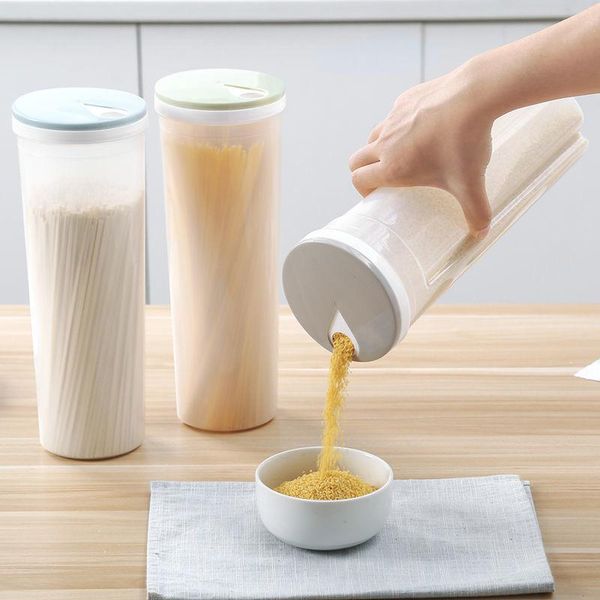storage bottles & jars transparent plastic noodle container pasta grains box fresh-keeping kitchen sealed organizer
storage bottles & jars transparent plastic noodle container pasta grains box fresh-keeping kitchen sealed organizer