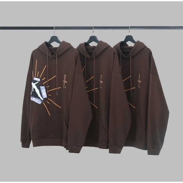 Fashion hip hop Travis Scott ladder fashion loose fog high street Lisa Hoodie men' coat, Brown
Fashion hip hop Travis Scott ladder fashion loose fog high street Lisa Hoodie men' coat, Brown