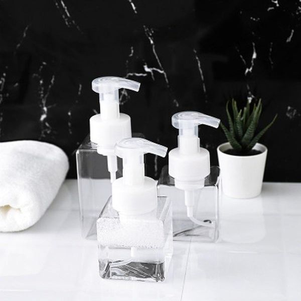 storage bottles & jars 400 ml cosmetic tool dispensing bottle portable soap dispenser transparent plastic foam liquid shampoo pump
storage bottles & jars 400 ml cosmetic tool dispensing bottle portable soap dispenser transparent plastic foam liquid shampoo pump