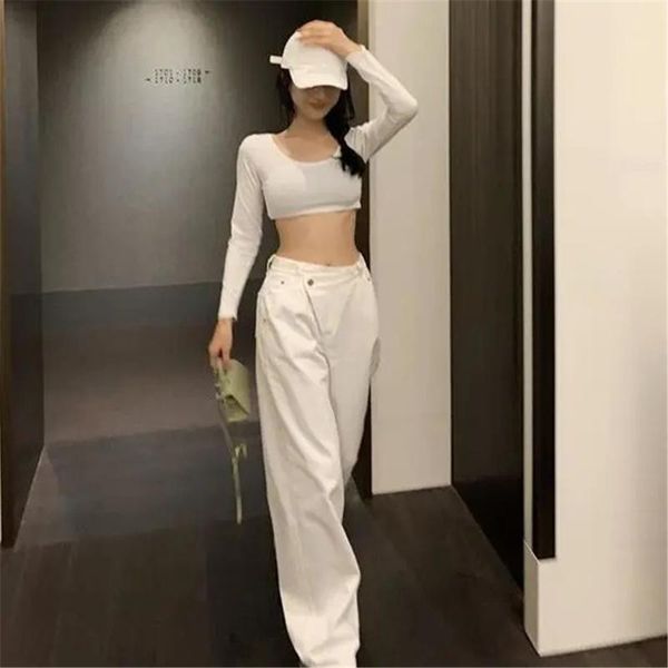 women's jeans white baggy women casual fashion straight leg denim bottom harajuku boyfriend high waist long pants 2021 korean y2k autum, Blue
women's jeans white baggy women casual fashion straight leg denim bottom harajuku boyfriend high waist long pants 2021 korean y2k autum, Blue