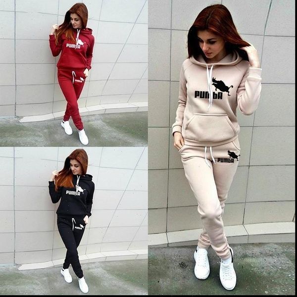 autumn winter 2 piece womens tracksuits set jogging hoodies pants printed sportswear suits thicken warm ladies girls hoodie sets, Gray
autumn winter 2 piece womens tracksuits set jogging hoodies pants printed sportswear suits thicken warm ladies girls hoodie sets, Gray