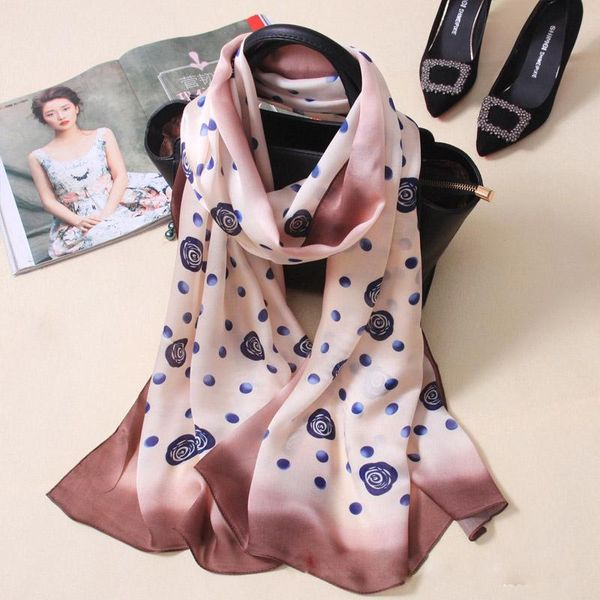 scarves real silk scarf for women shawls and wrap 100% pure ladies bandana foulard hijab, Blue;gray
scarves real silk scarf for women shawls and wrap 100% pure ladies bandana foulard hijab, Blue;gray