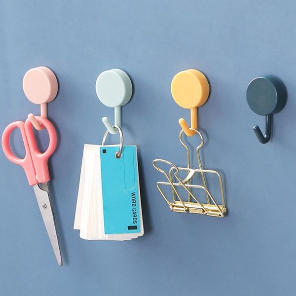 10pcs cute hook sticker self-adhesive wall-mounted key/bag/clothes storage for nordic bathroom/kitchen punch l hooks & rails
10pcs cute hook sticker self-adhesive wall-mounted key/bag/clothes storage for nordic bathroom/kitchen punch l hooks & rails