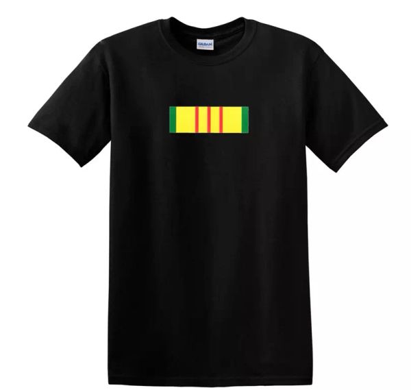 vietnam service ribbon vietnamese war veteran patriot military usa black t-shirt, White;black
vietnam service ribbon vietnamese war veteran patriot military usa black t-shirt, White;black