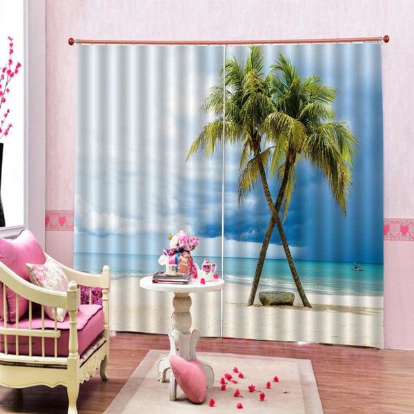 curtain & drapes luxury blackout 3d window curtains for living room beach coconut tree
curtain & drapes luxury blackout 3d window curtains for living room beach coconut tree