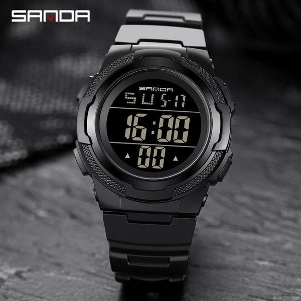 wristwatches sanda luminous electronic watch men fashion sport military waterproof clock satch date display wristwatch, Slivery;brown
wristwatches sanda luminous electronic watch men fashion sport military waterproof clock satch date display wristwatch, Slivery;brown