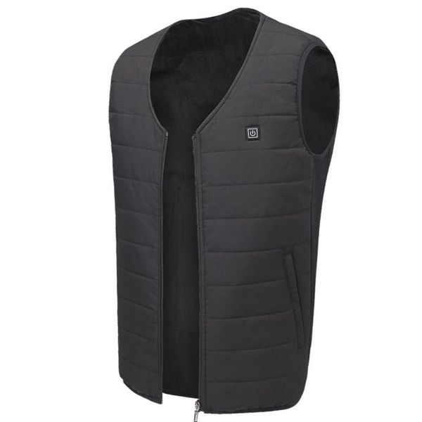 men women electric outdoor hiking usb infrared flexible constant temperature heating vest safety washable fishing warm men's vests, Black;white
men women electric outdoor hiking usb infrared flexible constant temperature heating vest safety washable fishing warm men's vests, Black;white