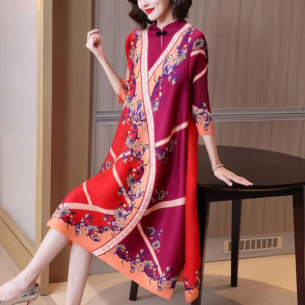 casual dresses plus size chinese style women 2021 autumn printed three quarter sleeve loose a-line dress for 45-75kg, Black;gray
casual dresses plus size chinese style women 2021 autumn printed three quarter sleeve loose a-line dress for 45-75kg, Black;gray