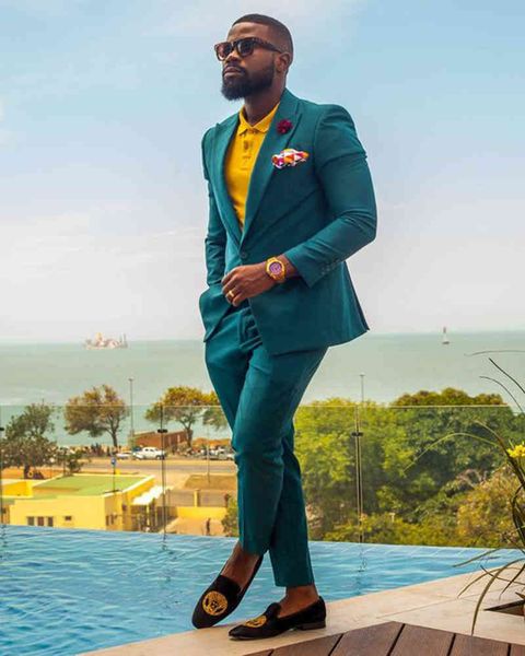 men's suits & blazers men suit slim fit 2 piece casual prom tuxedos custom made groom wear wedding for (blazer+vest+pant), White;black
men's suits & blazers men suit slim fit 2 piece casual prom tuxedos custom made groom wear wedding for (blazer+vest+pant), White;black