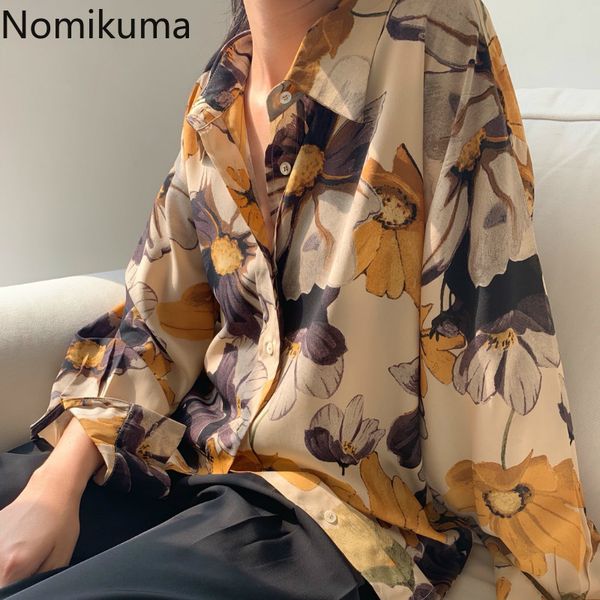 nomikuma flower printed loose vintage blouse women turn down collar long sleeve fashion female arrival blusas 3a149 210514, White
nomikuma flower printed loose vintage blouse women turn down collar long sleeve fashion female arrival blusas 3a149 210514, White