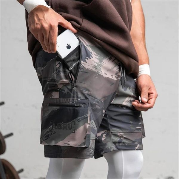 men's shorts fitness summer jogging camouflage running sports training quick-drying breathable, White;black
men's shorts fitness summer jogging camouflage running sports training quick-drying breathable, White;black