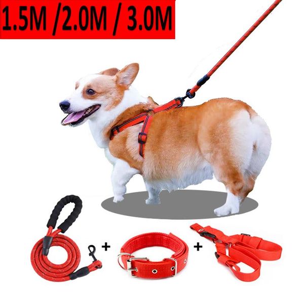 1.5m / 2.0m /3.0m dog leash reflective nylon leashes for doggers walking strong pets & collars harness dogs products
1.5m / 2.0m /3.0m dog leash reflective nylon leashes for doggers walking strong pets & collars harness dogs products