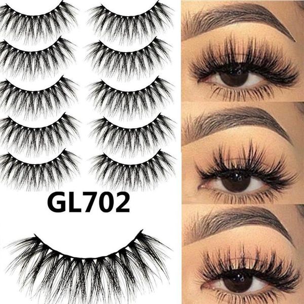 false eyelashes 5 pairs 3d natural thick long eye lashes handmade makeup beauty extension tools
false eyelashes 5 pairs 3d natural thick long eye lashes handmade makeup beauty extension tools