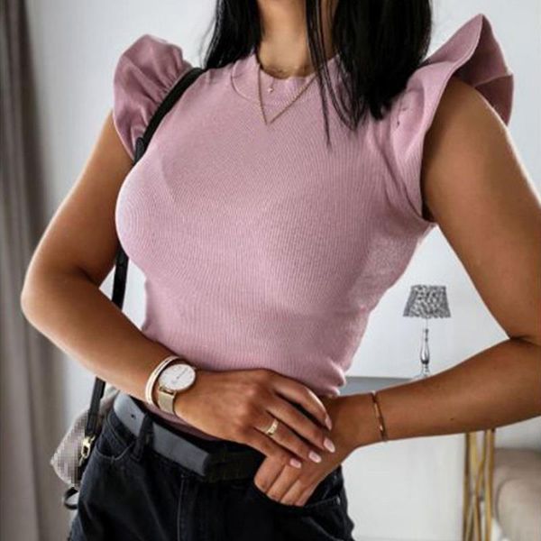 summer sleeveless ruffled white womens thin knit ribbed slim autumn fashion casual ladies
summer sleeveless ruffled white womens thin knit ribbed slim autumn fashion casual ladies