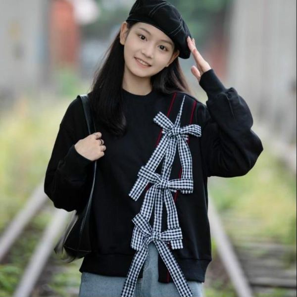 kawaii girls bow knot sweatshirts sweet women black female autumn pullovers woman women's hoodies &
kawaii girls bow knot sweatshirts sweet women black female autumn pullovers woman women's hoodies &