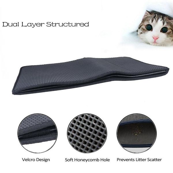 cat beds & furniture pet litter mat double layer waterproof pads trapping box bed clean pad cats products
cat beds & furniture pet litter mat double layer waterproof pads trapping box bed clean pad cats products