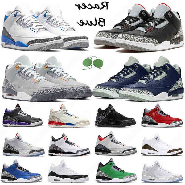 3s men basketball shoes racer blue unc midnight navy cement black cat pine green mens trainers outdoor sports
3s men basketball shoes racer blue unc midnight navy cement black cat pine green mens trainers outdoor sports