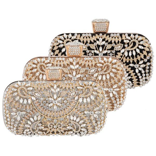 wallets 1pcs crystal diamond banquet bag, handmade full rhinestones european and american evening bag,feast bag, Red;black
wallets 1pcs crystal diamond banquet bag, handmade full rhinestones european and american evening bag,feast bag, Red;black