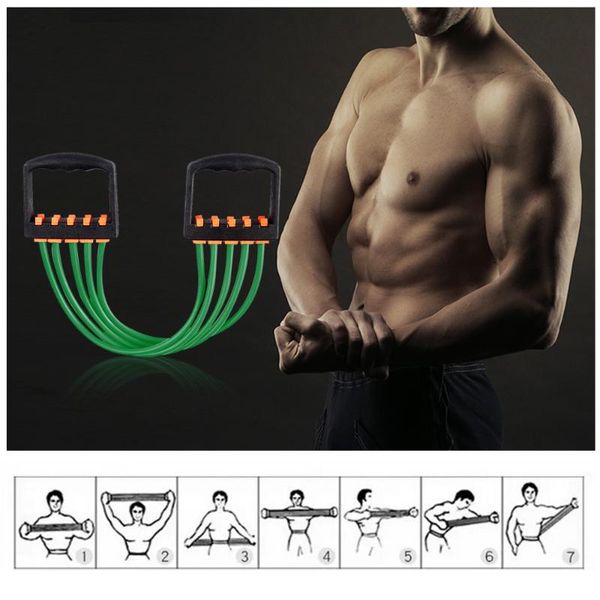 resistance bands adjustable 5 tubes fitness equipment cable elastic rope 2021 portable indoor chest expander band
resistance bands adjustable 5 tubes fitness equipment cable elastic rope 2021 portable indoor chest expander band