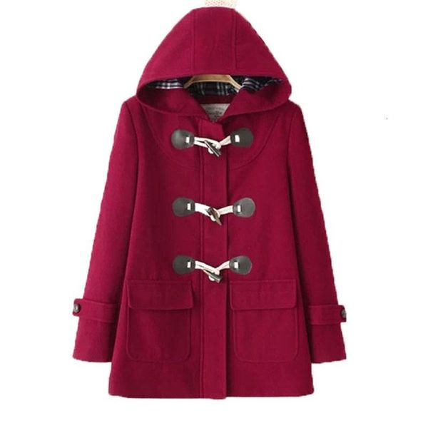 Women's Wool & Blends Winter Woolen Jacket Clothing Mid-Long Hooded Horn Buckle Leisure Coat Female Plus Cotton Warm College Style A660 2VGU, Black
Women's Wool & Blends Winter Woolen Jacket Clothing Mid-Long Hooded Horn Buckle Leisure Coat Female Plus Cotton Warm College Style A660 2VGU, Black