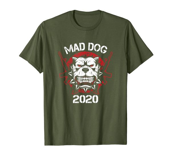 general mad dog mattis for president in 2020 t shirt, White;black