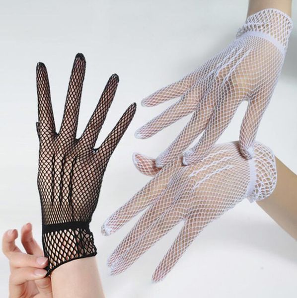 fingerless gloves women' spring summer lace lady' mesh black white r010, Blue;gray
fingerless gloves women' spring summer lace lady' mesh black white r010, Blue;gray