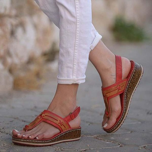 sandals women fashion summer beaches women's shoes comfortable flat wedge heel female, Black
sandals women fashion summer beaches women's shoes comfortable flat wedge heel female, Black