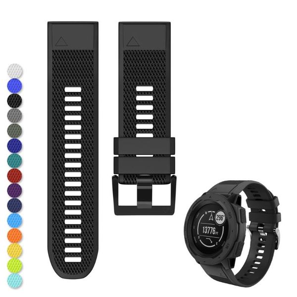 watch bands eieuuk soft silicone quick install sport replacement watchband strap wristband for garmin instinct gps smart, Black;brown
watch bands eieuuk soft silicone quick install sport replacement watchband strap wristband for garmin instinct gps smart, Black;brown