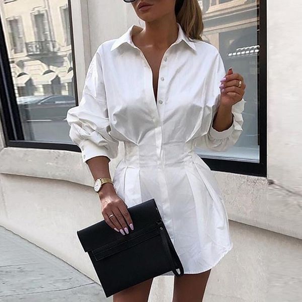 casual dresses 2021 autumn long sleeve button mini dress fashion turn-down collar office lady shirt, Black;gray
casual dresses 2021 autumn long sleeve button mini dress fashion turn-down collar office lady shirt, Black;gray