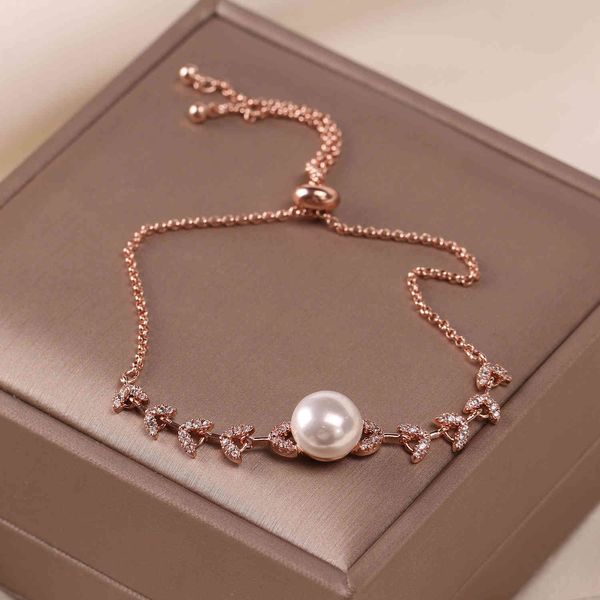 bracelet imitation pearl wheat ear leaf ins minority design girlfriend rose gold plated retractable pull-out, Golden;silver
bracelet imitation pearl wheat ear leaf ins minority design girlfriend rose gold plated retractable pull-out, Golden;silver