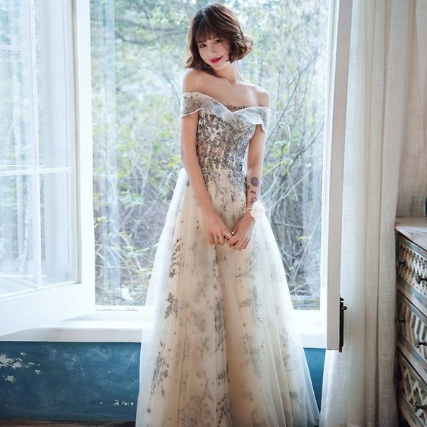 bridesmaid dress sister of the bride dresses robe fete sequin applique prom vestido gown fiesta elegant long gala ts2098, White;pink
bridesmaid dress sister of the bride dresses robe fete sequin applique prom vestido gown fiesta elegant long gala ts2098, White;pink