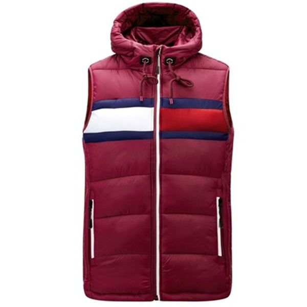 mens splicing waistcoat down coat fashion trend windproof warm thin hooded puffer jacket designer winter luxury slim vest puff jackets, Black
mens splicing waistcoat down coat fashion trend windproof warm thin hooded puffer jacket designer winter luxury slim vest puff jackets, Black