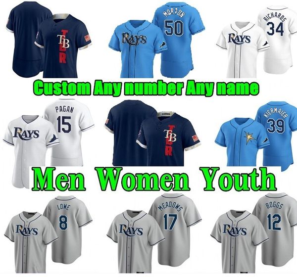 2021 tampa bay men women youth kids baseball jerseys wade boggs kevin kiermaier blake snellaustin meadows mike zunino emilio pagan trevor ri, Blue;black
2021 tampa bay men women youth kids baseball jerseys wade boggs kevin kiermaier blake snellaustin meadows mike zunino emilio pagan trevor ri, Blue;black