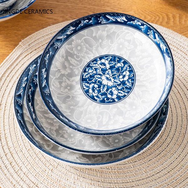 dishes & plates 4pcs chinese ceramic dish plate dinner cake dessert salad restaurant serving tray set household kitchen tableware
dishes & plates 4pcs chinese ceramic dish plate dinner cake dessert salad restaurant serving tray set household kitchen tableware