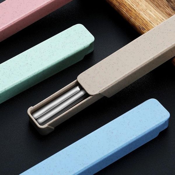 chopsticks 304 stainless steel metal with storage box portable travel chop stick reusable sticks for sushi hashi
chopsticks 304 stainless steel metal with storage box portable travel chop stick reusable sticks for sushi hashi