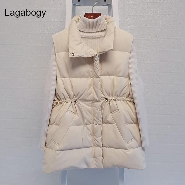 women's vests lagabogy winter women sleeveless autumn casual zipper white duck down jacket vest female short warm windproof waistcoat, Black;white
women's vests lagabogy winter women sleeveless autumn casual zipper white duck down jacket vest female short warm windproof waistcoat, Black;white