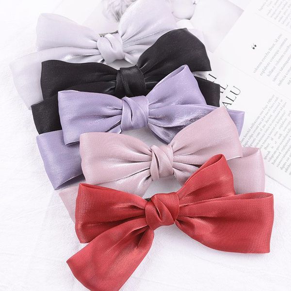 hair clips & barrettes bright yarn bow back head super decorative spring clip ins mori temperament accessories for women, Golden;silver
hair clips & barrettes bright yarn bow back head super decorative spring clip ins mori temperament accessories for women, Golden;silver