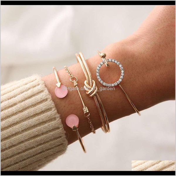 other bracelets jewelry drop delivery 2021 style simple female personality knot circle diamond arrow four piece suit bracelet k5vsg, Golden;silver
other bracelets jewelry drop delivery 2021 style simple female personality knot circle diamond arrow four piece suit bracelet k5vsg, Golden;silver