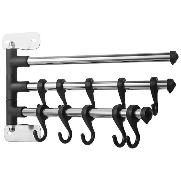 kitchen sliding hooks, hanging rack rail organize tools with 10 utensil removable s hooks for towel, pot pan storage & organization
kitchen sliding hooks, hanging rack rail organize tools with 10 utensil removable s hooks for towel, pot pan storage & organization