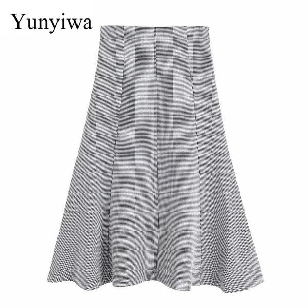 skirts 2021 women vintage houndstooth plaid print a line skirt faldas mujer ladies side zipper chic casual slim brand midi, Black
skirts 2021 women vintage houndstooth plaid print a line skirt faldas mujer ladies side zipper chic casual slim brand midi, Black