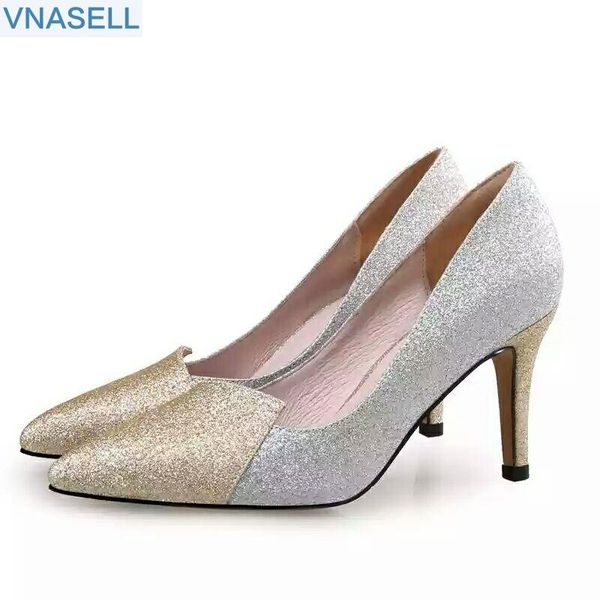dress shoes flash material pointed high-heeled fashion color matching with shallow shoes, small size women's, Black
dress shoes flash material pointed high-heeled fashion color matching with shallow shoes, small size women's, Black