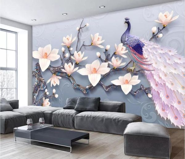 wallpapers cjsir custom embossed magnolia peacock landscape 3d wall paper roll mural wallpaper for living room sofa bedroom tv backdrop
wallpapers cjsir custom embossed magnolia peacock landscape 3d wall paper roll mural wallpaper for living room sofa bedroom tv backdrop