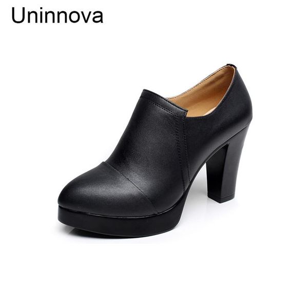 dress shoes platform super high heels woman pointed cap toe genuine leather office work warm winter uninnova pumps plus size 32-43 wp101, Black
dress shoes platform super high heels woman pointed cap toe genuine leather office work warm winter uninnova pumps plus size 32-43 wp101, Black