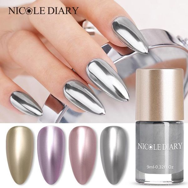 mirror effect metallic nail polish purple rose gold silver chrome art varnish nails lacque liquid1 
mirror effect metallic nail polish purple rose gold silver chrome art varnish nails lacque liquid1