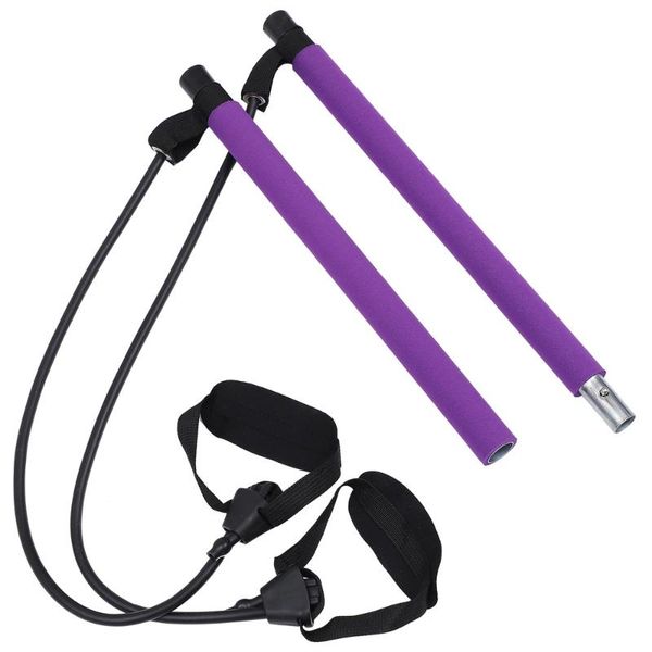 portable pilates bar length adjustable fitness equipment yoga (purple) resistance bands
portable pilates bar length adjustable fitness equipment yoga (purple) resistance bands