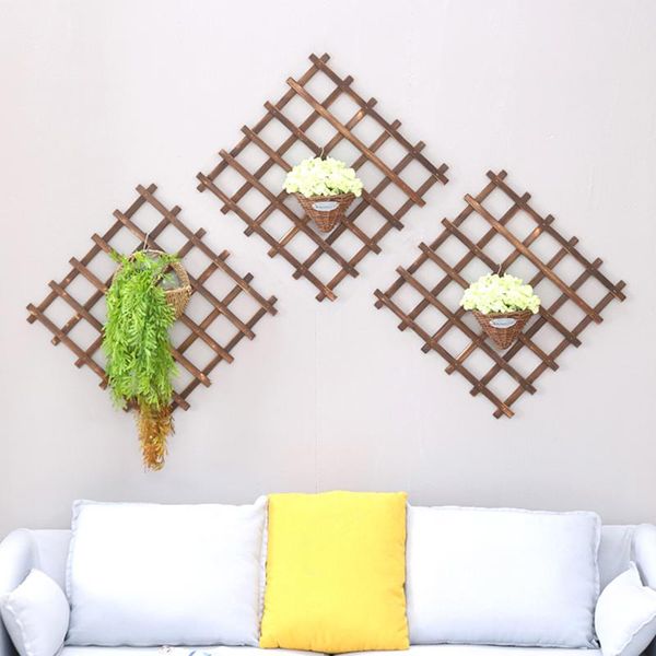 fencing, trellis & gates 1pc wooden lattice fence wall-mounted square background wall decor hanging flower pots
fencing, trellis & gates 1pc wooden lattice fence wall-mounted square background wall decor hanging flower pots