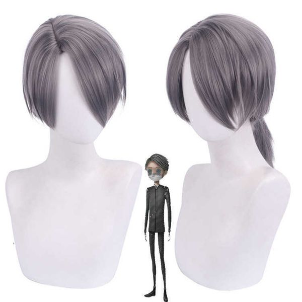 master shengda cosplay fifth personality mortuary division initial dark gray tail hand tour wig, Black
master shengda cosplay fifth personality mortuary division initial dark gray tail hand tour wig, Black