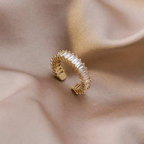 cluster rings 2021 korean contracted temperament shiny crystal trendy sweet geometric opening party women adjustable, Golden;silver
cluster rings 2021 korean contracted temperament shiny crystal trendy sweet geometric opening party women adjustable, Golden;silver