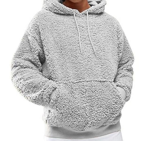 men's outerwear jackets plush thiened hooded sweater in autumn and winter 2021, Black;brown
men's outerwear jackets plush thiened hooded sweater in autumn and winter 2021, Black;brown